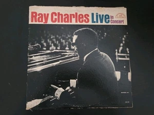 RAY CHARLES: Live in Concert Vinyl LP - Picture 1 of 5