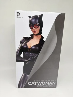 DC Comics Cover Girls Catwoman Statue 2015 DC Collectibles NiB 1397/5200 Artgerm - Image 1 of 4