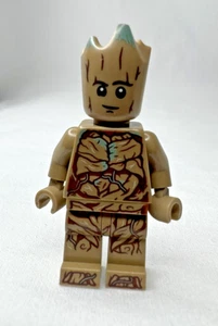 GROOT - Teen 76253 76193 Guardiani Galassia Marvel Super Hero LEGO Minifigure - Foto 1 di 6