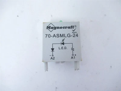 247845 Novo-Sem Caixa; Módulo de Botão Magnecraft 70-ASMLG-24 22mm Verde - Imagem 1 de 4