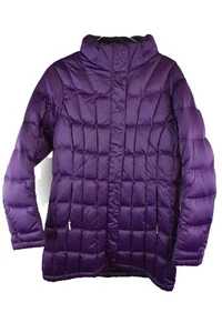 Spyder Womans Purple Padded Duck Down Filled Puffer Jacket Size L Skiing - Picture 1 of 12