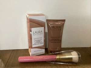Crema hidratante ligera tintada Laura Geller Quench-n-tint mediana-profundidad 1,76 con cepillo - Imagen 1 de 5