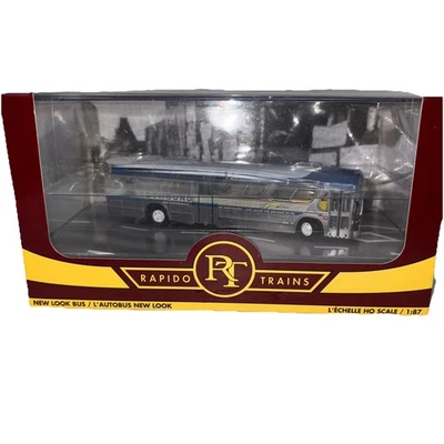 Raro Tren Rapido New Look Autobús Transit Greyhound 1:87 701083 Exclusivo NUEVO Foto 1 de 4