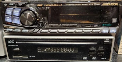 Alpine Lv-105Dvd (Mda-7767J) Overhead Dvd Player Car Entertainment System Flip - Image 1 of 4