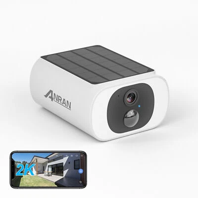 Anran 2K IP Sloar Security Camera Wireless WiFi Battery Powered Audio Outdoor - Image 1 of 4
