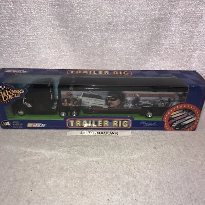 Plataforma de remolque de camión Dale Earnhardt 2002 Forever The Man 1/64 Winners Circle #3 Foto 1 de 4