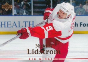 2007-08 Upper Deck #1 NICKLAS LIDCURRENT - Detroit Red Wings