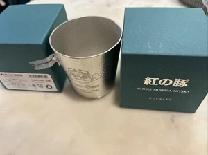 Taza de hojalata Nousaku Museo Ghibli Porco Rossi - Imagen 1 de 4