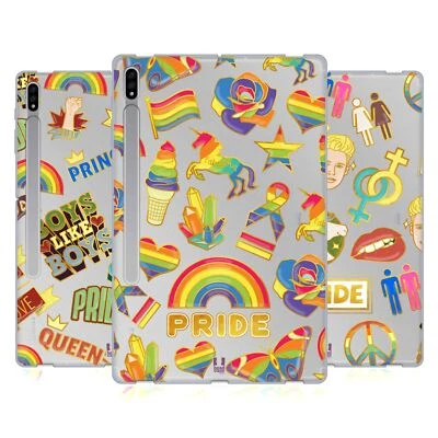 FUNDA HEAD CASE DESIGNS ORGULLOS ESMALTE IMPRESIONES GEL SUAVE PARA TABLETS SAMSUNG 1 Foto 1 de 4