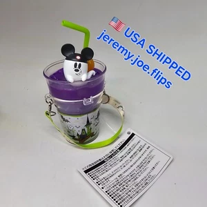 Japan Tokyo Disney Resort Mini Snack Case Figure Ghost Mickey Halloween 2024 T1 - Picture 1 of 4