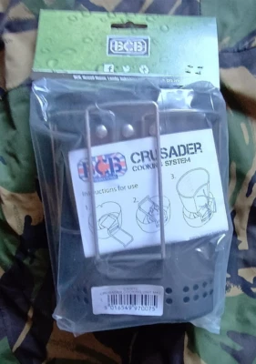 BCB CRUSADER MK2 COOKING SET - multi fuel stove & Cup/Mug (postage included) - Image 1 of 4