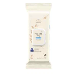 Aveeno Baby (64ct) All Over Baby Wipes For Sensitive Skin with Oat and Aloe - Picture 1 of 4