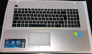 Plasturgie Haute Palmrest + clavier 13N0-TWA0401 pour Asus X752LJ - Bild 1 von 2