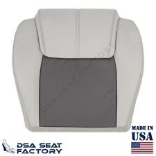 Para 2006-2010 Jeep Commander XK Driver Bottom Seat Cover-LEATHER GREY (2-TONE)
