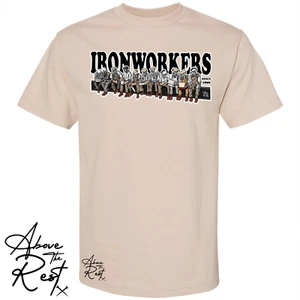 IRONWORKER T-SHIRT | WELDER T-SHIRT| BLUE COLLAR T-SHIRT| IRONWORKER GEAR | - Picture 1 of 1