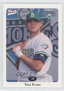 1996 Best Knoxville Smokies Tom Evans #12