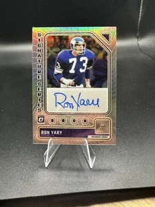 2023 Panini Donruss Optic - Signature Series Holo #SS-RY Ron Yary (AU) - Picture 1 of 2