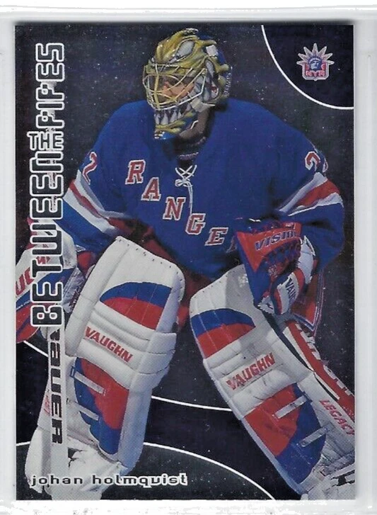 2001-02 In the Game Between the Pipes #34 Johan Holmquist - Image 1 of 1