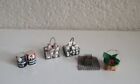 Scale Dolls House Miniatures Pre Owned Food/Groceries Eggs, Milk. Berries, Salt