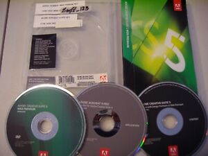Adobe Creative Suite 5 CS5 WEB Premium For Windows Full Retail DVD Version