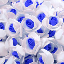 500PCS Foam Roses 3cm Artificial Foam Flower Heads DIY Rose Bear Decor Gift UK