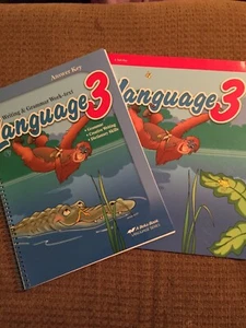 Language 3 Answer Key & Test Key Abeka **Christian Homeschool Curriculum Books** - Picture 1 of 12