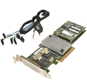 Dell LSI MR SAS 9265-8i 6Gb/s 1GB PCIe x8 RAID Controller 0DNKYM +Kabel LP C6220 - Bild 1 von 5