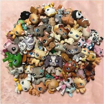 24pcs Littlest Pet Shop Toy Set LPS Cute Animal Dog Cat Mini Figure Gift - image 1 of 4
