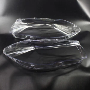 LR Fit For BMW 5 Series F10 F18 Cover Lens Headlight Set Sedan Clear Lightweight - Picture 1 of 5