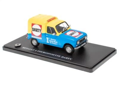 Renault 4 R4 Fourgonnette Darty Modellauto G110T033 Hachette-IXO 1:43 - Bild 1 von 3