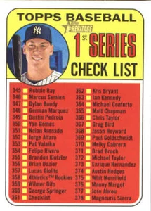 2018 Topps Heritage Baseball #361 Aaron Judge CL - Picture 1 of 2