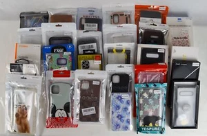 NEW Bulk Mixed Lot of 50 Cell Phone Cases - iPhone, Samsung + Variety of Styles - Picture 1 of 11