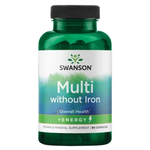 Swanson Multi Without Iron - Active One Formula 90 Capsules - Picture 1 of 1