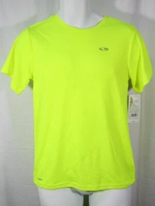 944X04 Champion S9798 C9 Duo-Dry Boys Athletic Shirt MD Neon Yellow - Picture 1 of 2