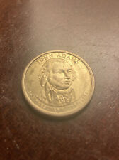 2007 p-mint John Adams dollar coin