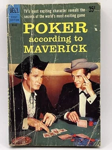 Poker nach Maverick Dell (1959) 2. Auflage, Vintage Buch - Bild 1 von 6