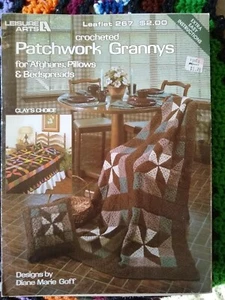 Leisure Arts | 0267 | Crocheted Patchwork Grannys | Pattern Leaflet - Picture 1 of 3