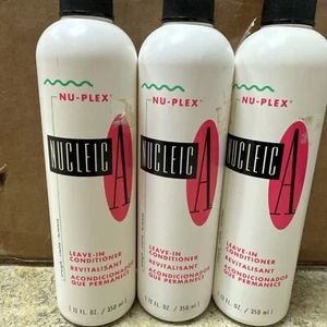 NUCLEIC A NU-PLEX Leave-In Conditioner Spray 12 oz Lot of 3 Bottles (3pack) - Picture 1 of 4
