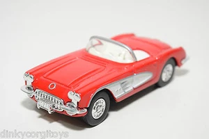ERTL CHEVROLET CHEVY CORVETTE CABRIOLET RED MINT CONDITION - Picture 1 of 7