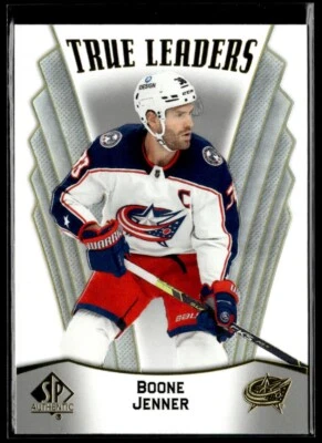 2021-22 Sp Authentic True leaders Boone Jenner #TL-21 H4R3G - Image 1 of 2
