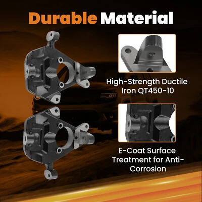 1双2英寸降落主轴适合凯迪拉克凯雷德适用于吉姆西育空2000-2006 — 第 1/4 张图片