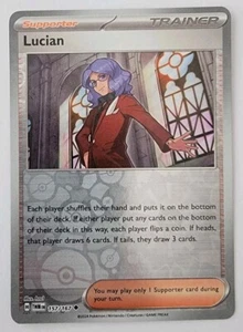 Lucian 157/167 Sv06: Twilight Masquerade Reverse Holo NM - Picture 1 of 2