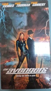 The Avengers (VHS 1998 SEALED ) Sean Connery Uma Thurman Ralph Fiennes - Imagen 1 de 2