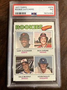 1977 Topps Dale Murphy #476 RC | PSA 7 NM Rookie Card