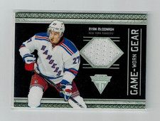 2011-12 Titanium Game-Worn Gear Jersey #100 Ryan McDonagh