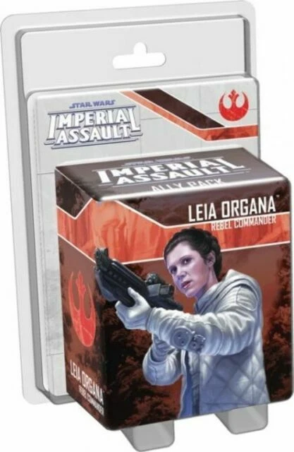Fantasy Flight Games Imperial Assault Ally Pack Leia Organa Rebel Commander 089