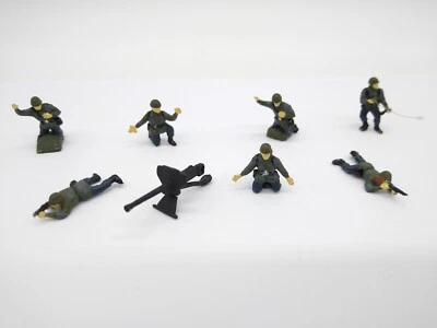 Airfix German Soldiers Painted - OO - Good Condition - Image 1 of 4