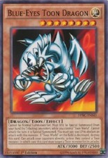 Yugioh - Blue Eyes Toon Dragon - 1st Edition NM - Plus Free Holographic Card
