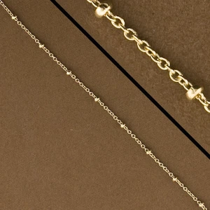 Gold Filled Satellite Chain by the Foot. 14kt Gold Filled Chain. Chain. GFS1324 - Picture 1 of 1