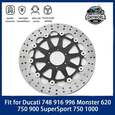 Fit For Ducati Monster 620 750 900 Motorcycle Floating Front Brake Disc Rotor - Imagem 1 de 4